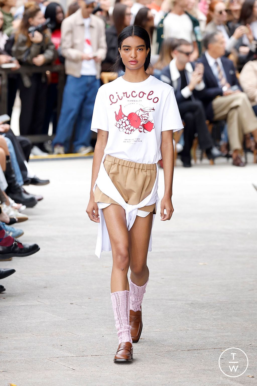 Fashion Week Milan Spring/Summer 2025 look 26 from the Marco Rambaldi collection womenswear