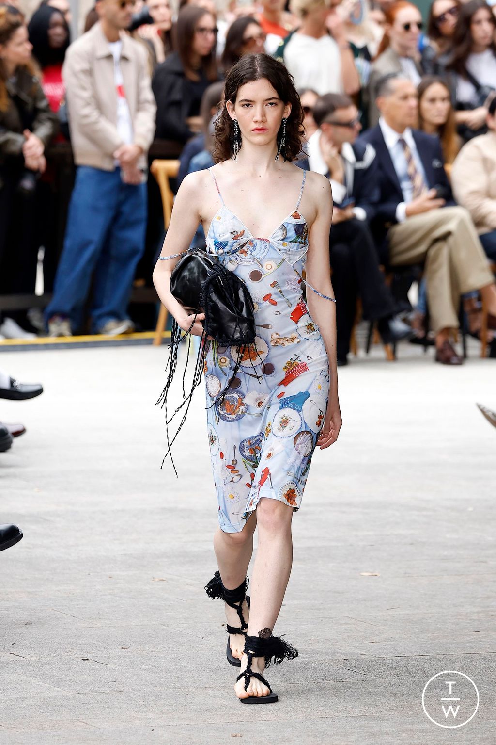 Fashion Week Milan Spring/Summer 2025 look 34 from the Marco Rambaldi collection womenswear