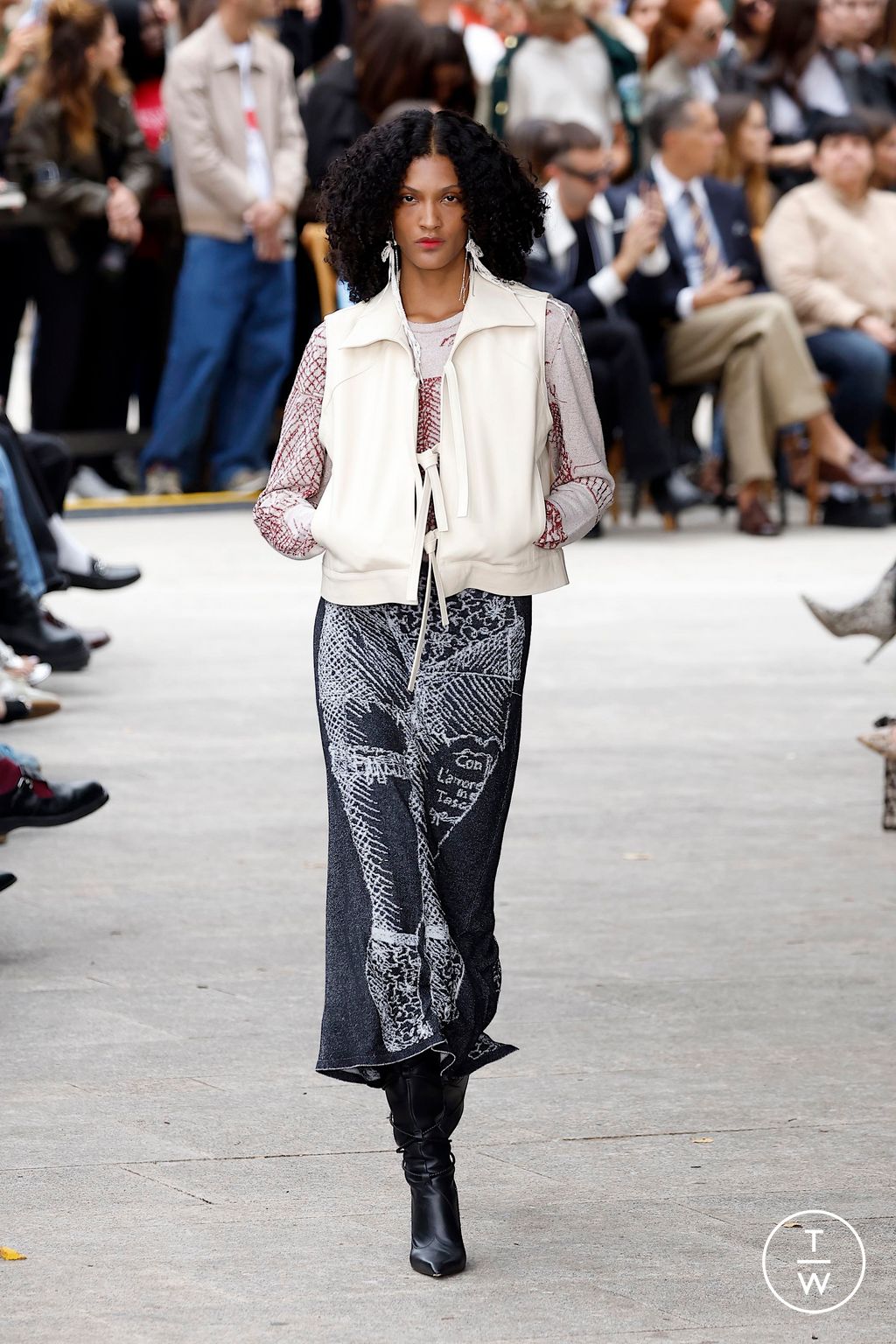 Fashion Week Milan Spring/Summer 2025 look 35 from the Marco Rambaldi collection womenswear