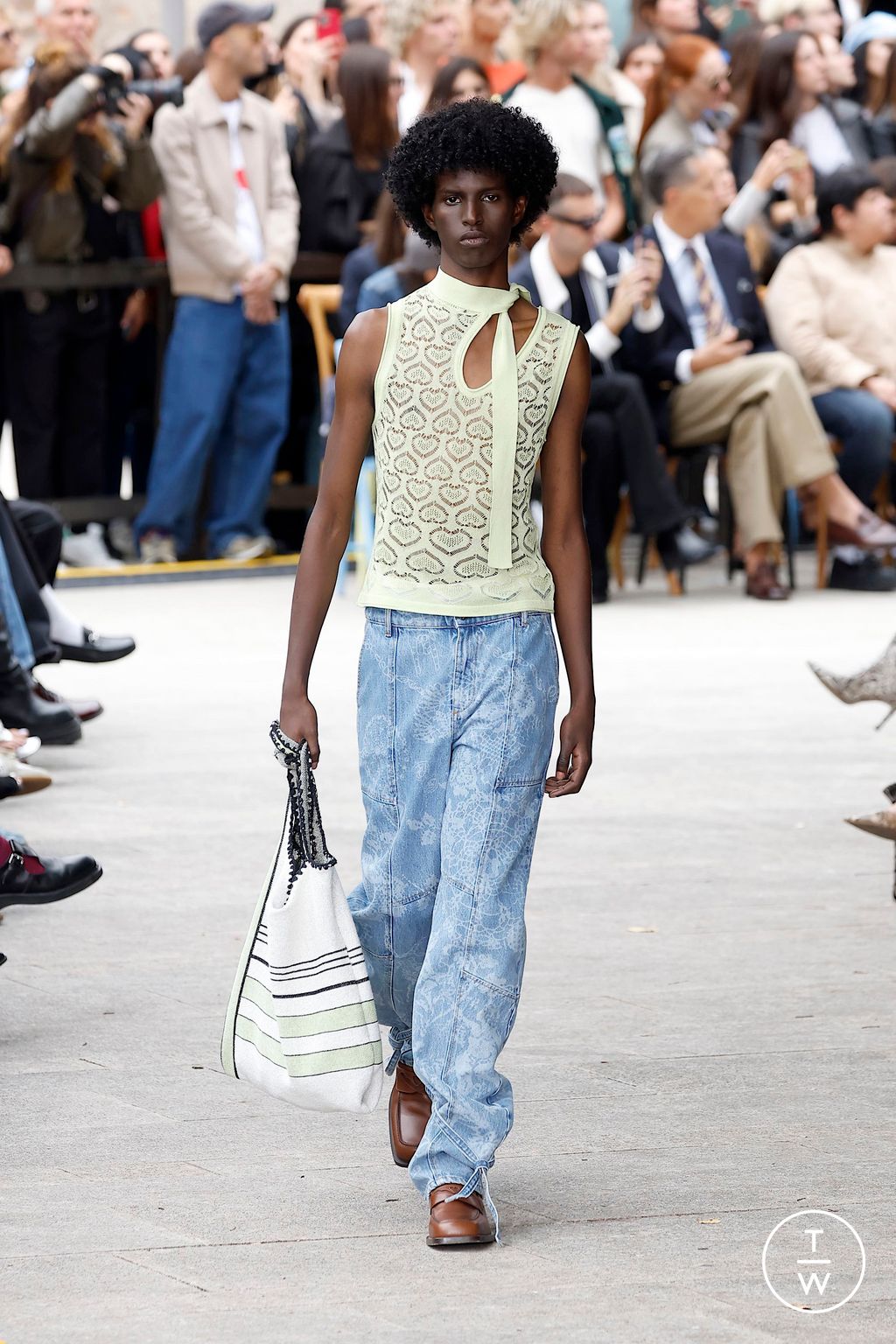 Fashion Week Milan Spring/Summer 2025 look 39 from the Marco Rambaldi collection womenswear