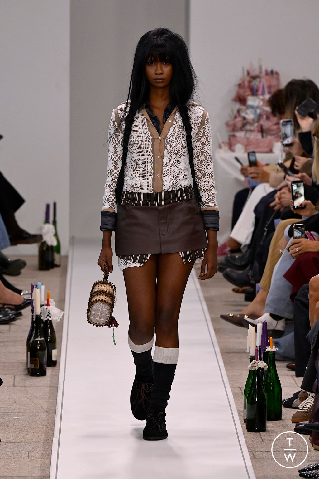 Fashion Week Milan Spring/Summer 2026 look 2 from the Marco Rambaldi collection womenswear