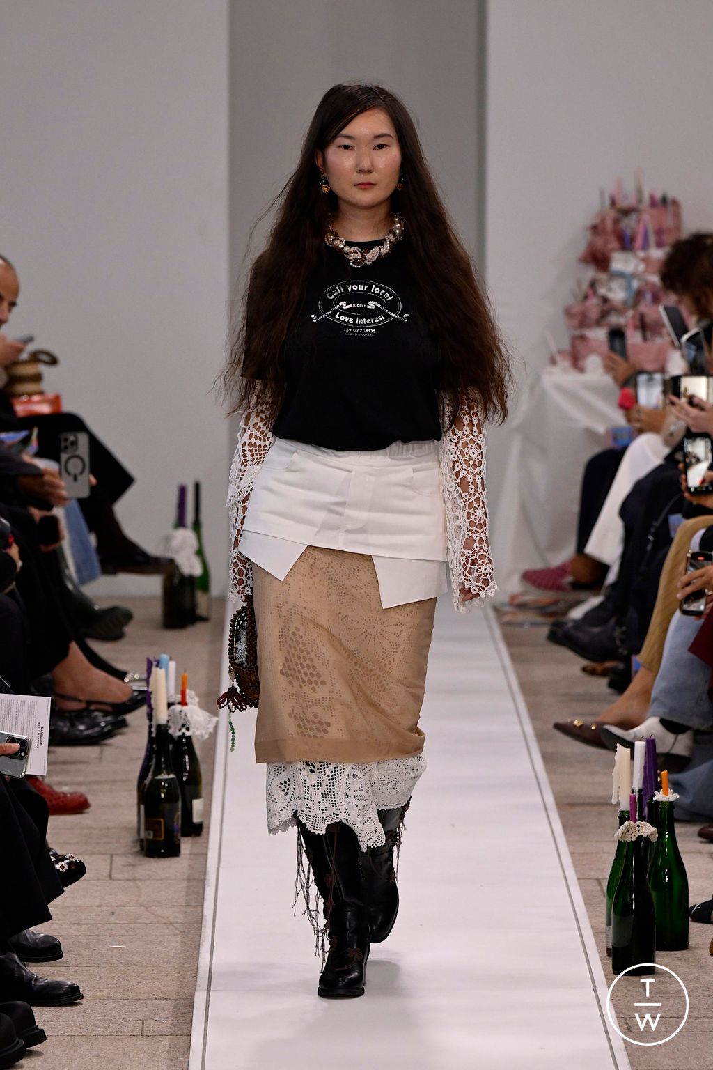 Fashion Week Milan Spring/Summer 2026 look 3 from the Marco Rambaldi collection womenswear