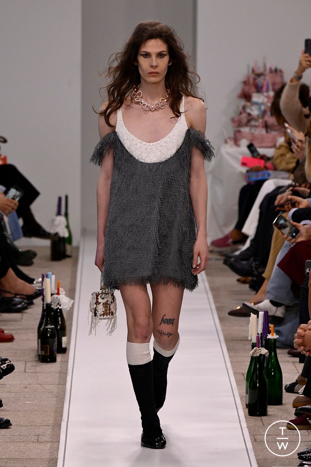 Fashion Week Milan Spring/Summer 2026 look 10 from the Marco Rambaldi collection womenswear