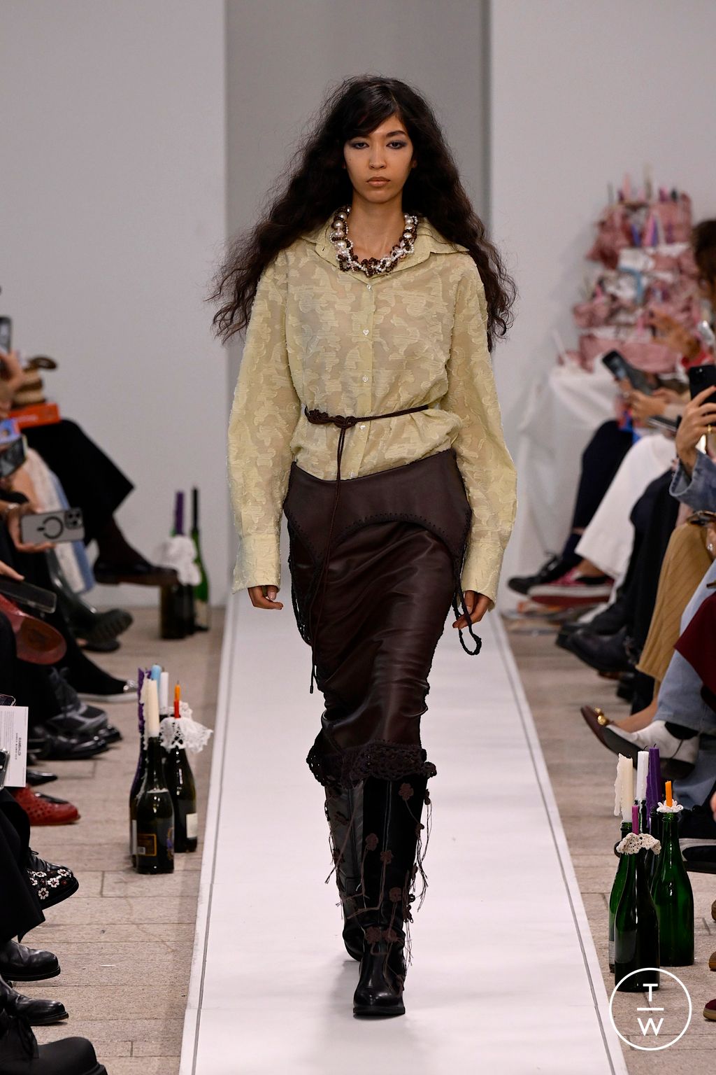 Fashion Week Milan Spring/Summer 2026 look 20 from the Marco Rambaldi collection womenswear