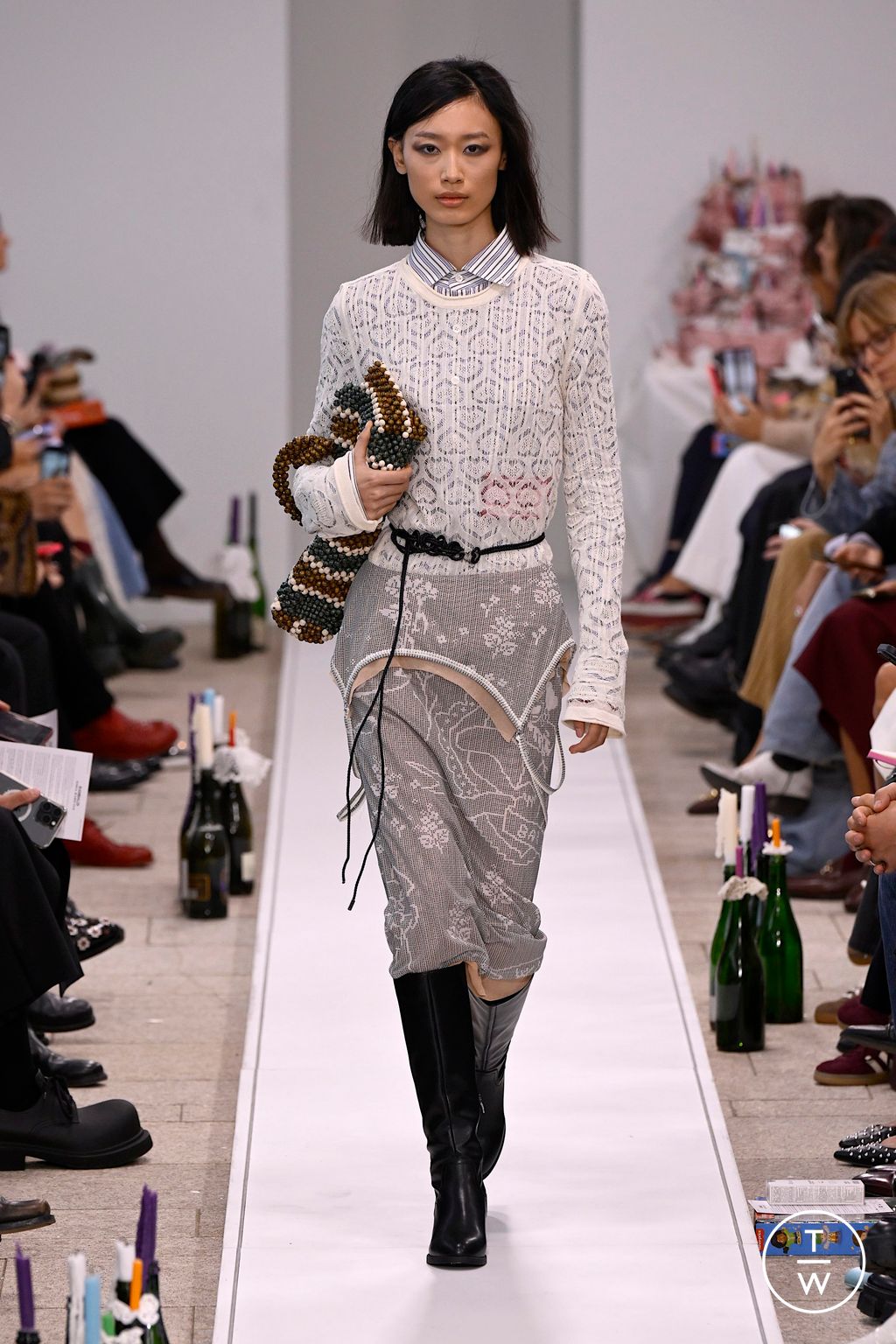 Fashion Week Milan Spring/Summer 2026 look 30 from the Marco Rambaldi collection womenswear