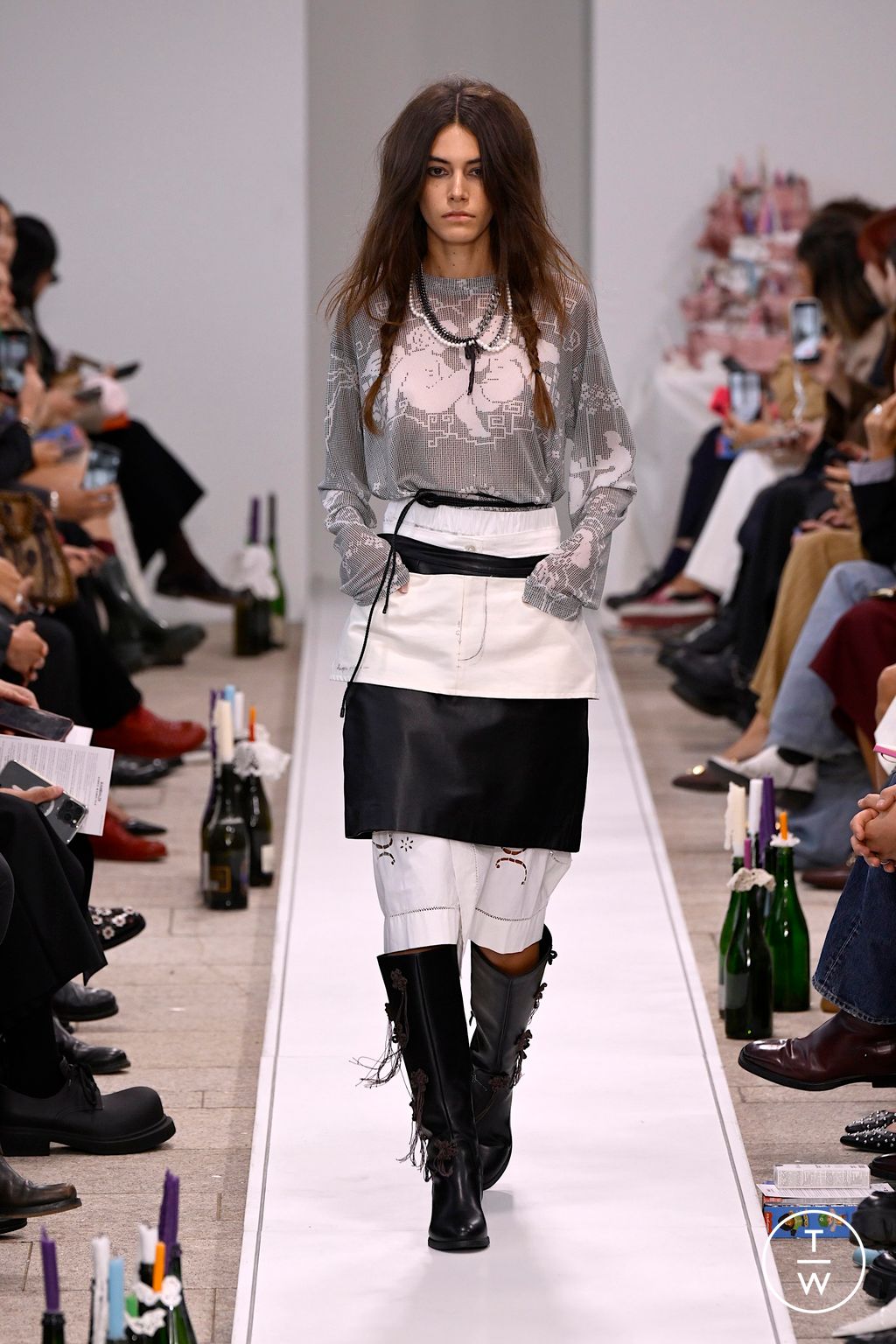 Fashion Week Milan Spring/Summer 2026 look 32 from the Marco Rambaldi collection womenswear