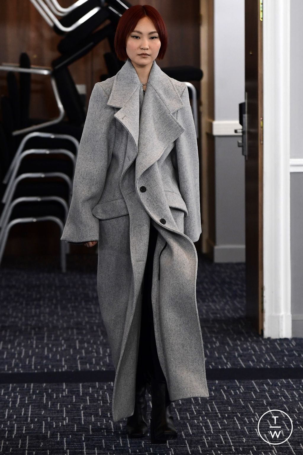 Fashion Week Paris Fall/Winter 2023 look 6 from the MARIE ADAM-LEENAERDT collection womenswear