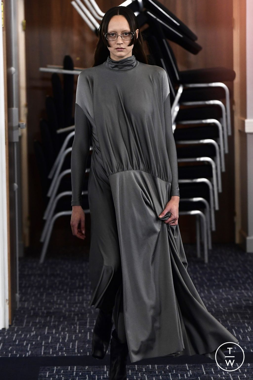 Fashion Week Paris Fall/Winter 2023 look 17 from the MARIE ADAM-LEENAERDT collection womenswear