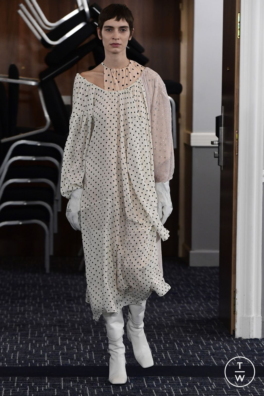 Fashion Week Paris Fall/Winter 2023 look 23 de la collection MARIE ADAM-LEENAERDT womenswear