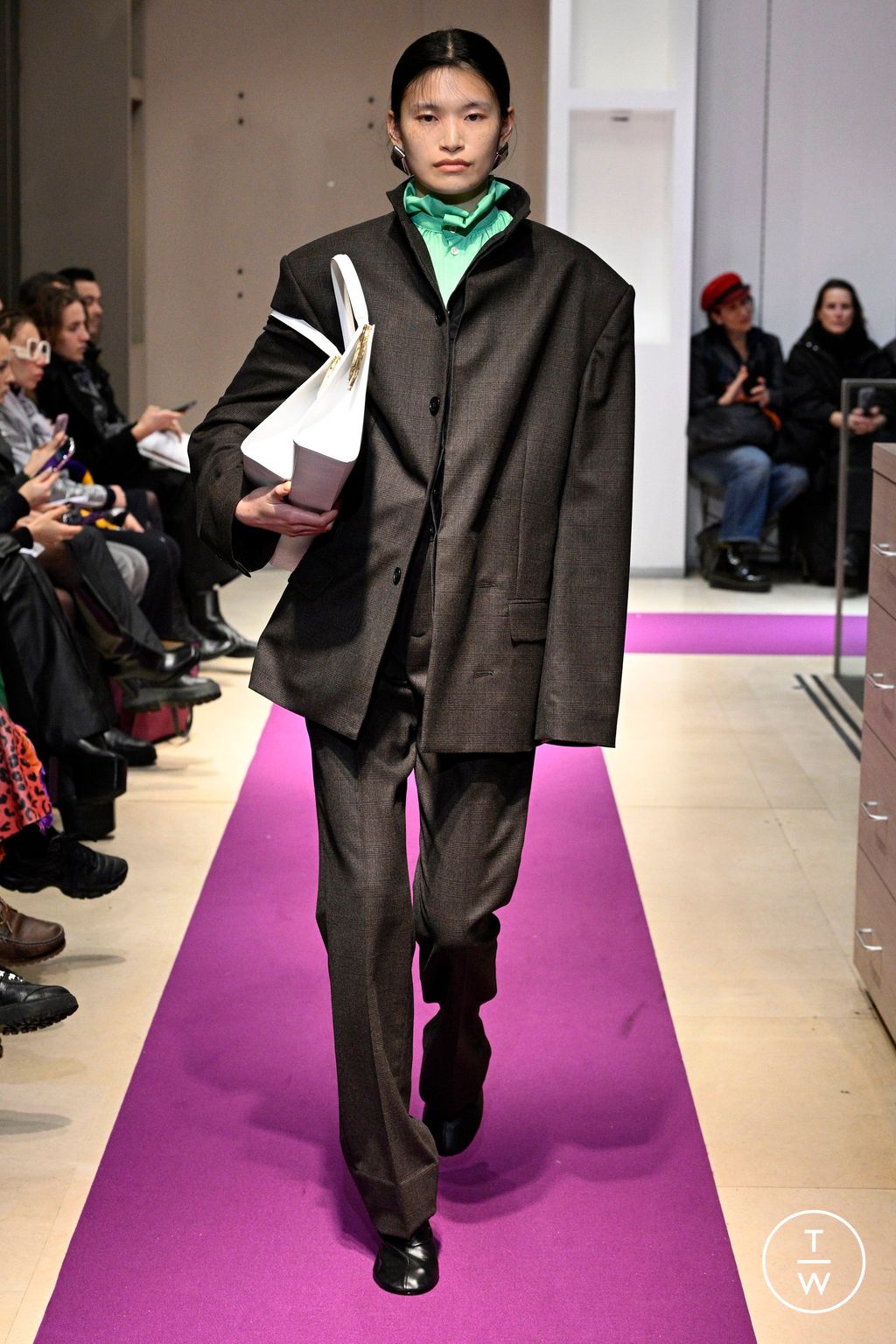 Fashion Week Paris Fall/Winter 2024 look 7 de la collection MARIE ADAM-LEENAERDT womenswear
