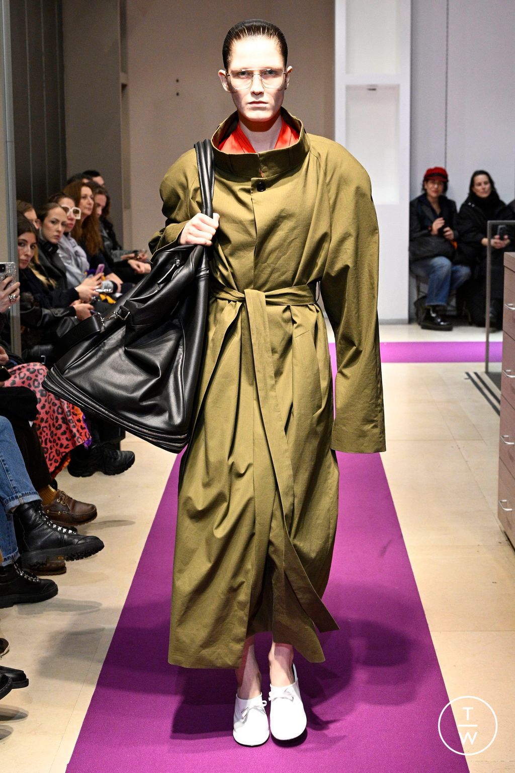Fashion Week Paris Fall/Winter 2024 look 10 de la collection MARIE ADAM-LEENAERDT womenswear