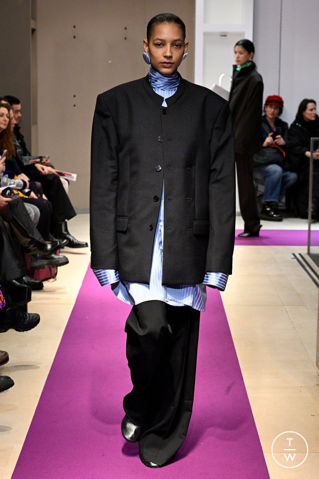 Fashion Week Paris Fall/Winter 2024 look 11 from the MARIE ADAM-LEENAERDT collection womenswear