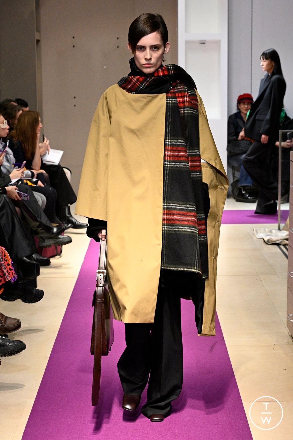 Fashion Week Paris Fall/Winter 2024 look 12 de la collection MARIE ADAM-LEENAERDT womenswear