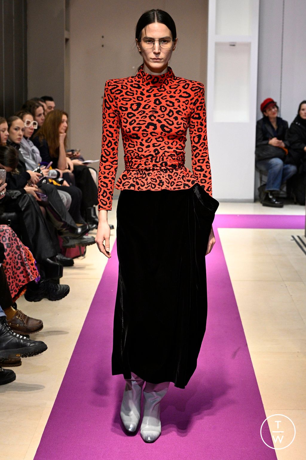 Fashion Week Paris Fall/Winter 2024 look 13 de la collection MARIE ADAM-LEENAERDT womenswear