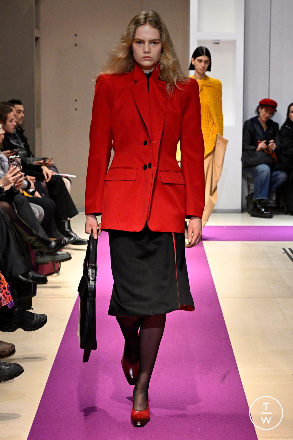 Fashion Week Paris Fall/Winter 2024 look 21 from the MARIE ADAM-LEENAERDT collection womenswear