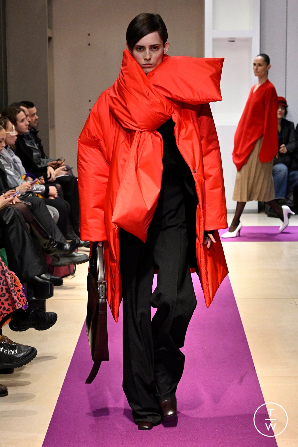 Fashion Week Paris Fall/Winter 2024 look 31 from the MARIE ADAM-LEENAERDT collection womenswear