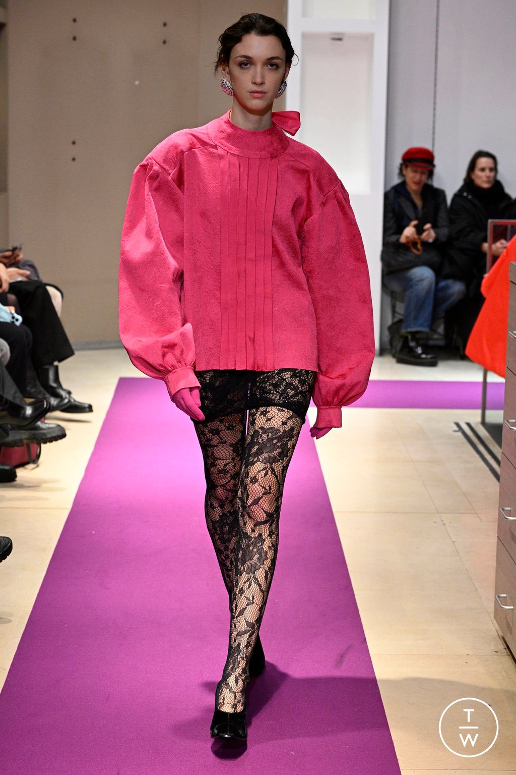 Fashion Week Paris Fall/Winter 2024 look 34 de la collection MARIE ADAM-LEENAERDT womenswear