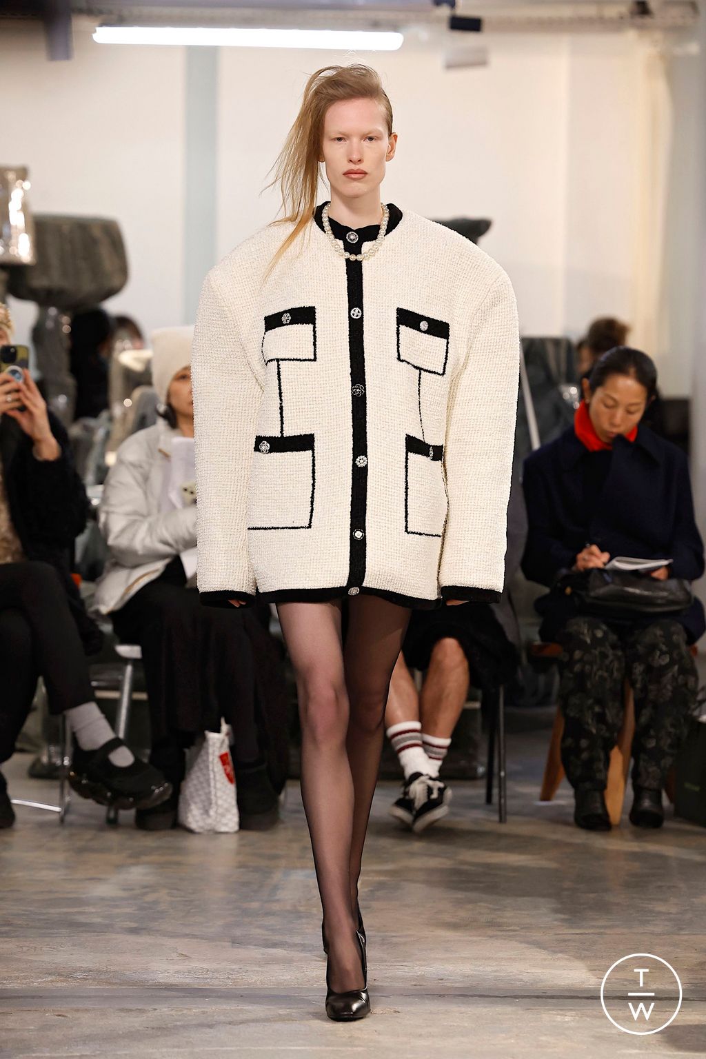 Fashion Week Paris Fall/Winter 2025 look 35 from the MARIE ADAM-LEENAERDT collection womenswear