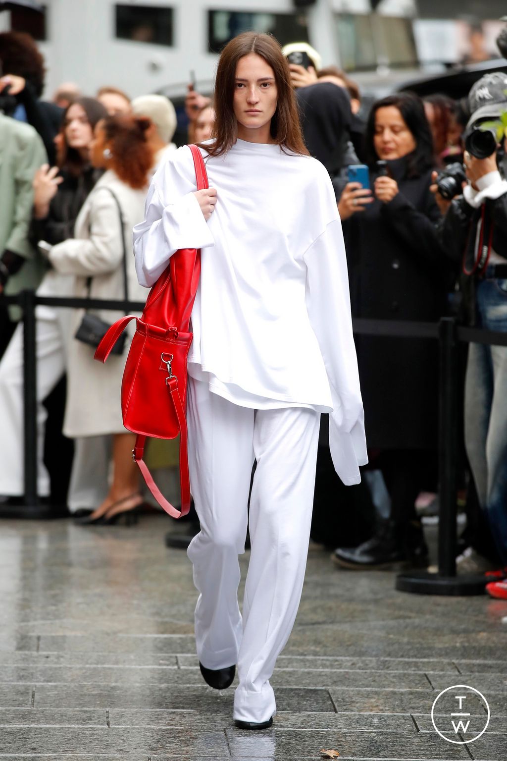 Fashion Week Paris Spring-Summer 2025 look 35 from the MARIE ADAM-LEENAERDT collection womenswear