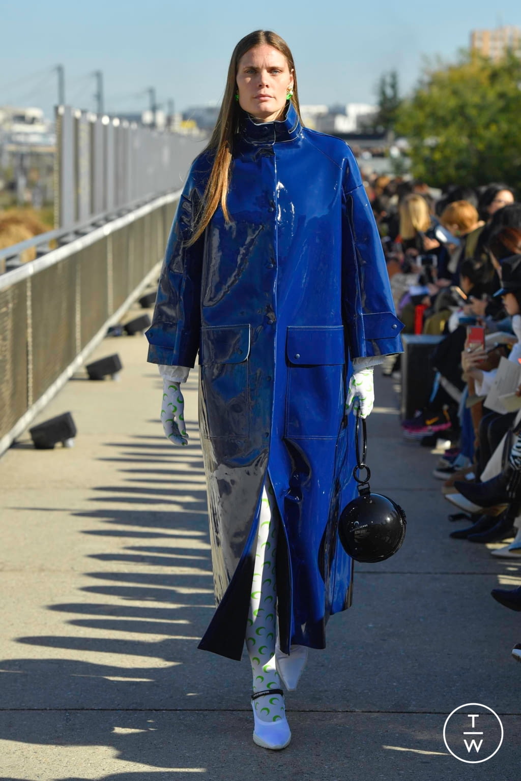 Fashion Week Paris Spring/Summer 2019 look 39 from the Marine Serre collection womenswear