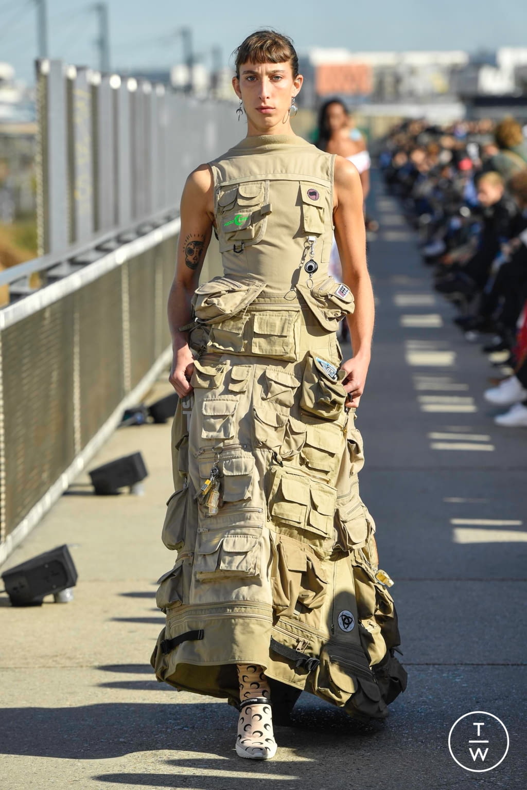 S/S19 Marine Serre Look 41