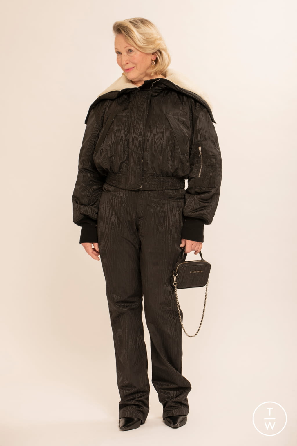 Fashion Week Paris Fall/Winter 2021 look 49 from the Marine Serre collection womenswear
