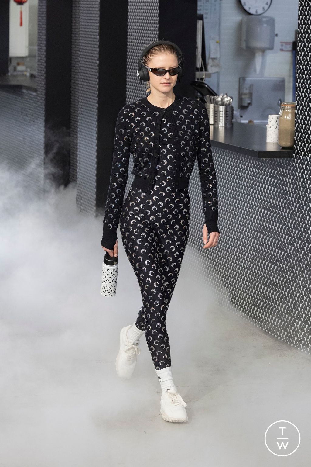 Fashion Week Paris Fall/Winter 2024 look 6 from the Marine Serre collection womenswear