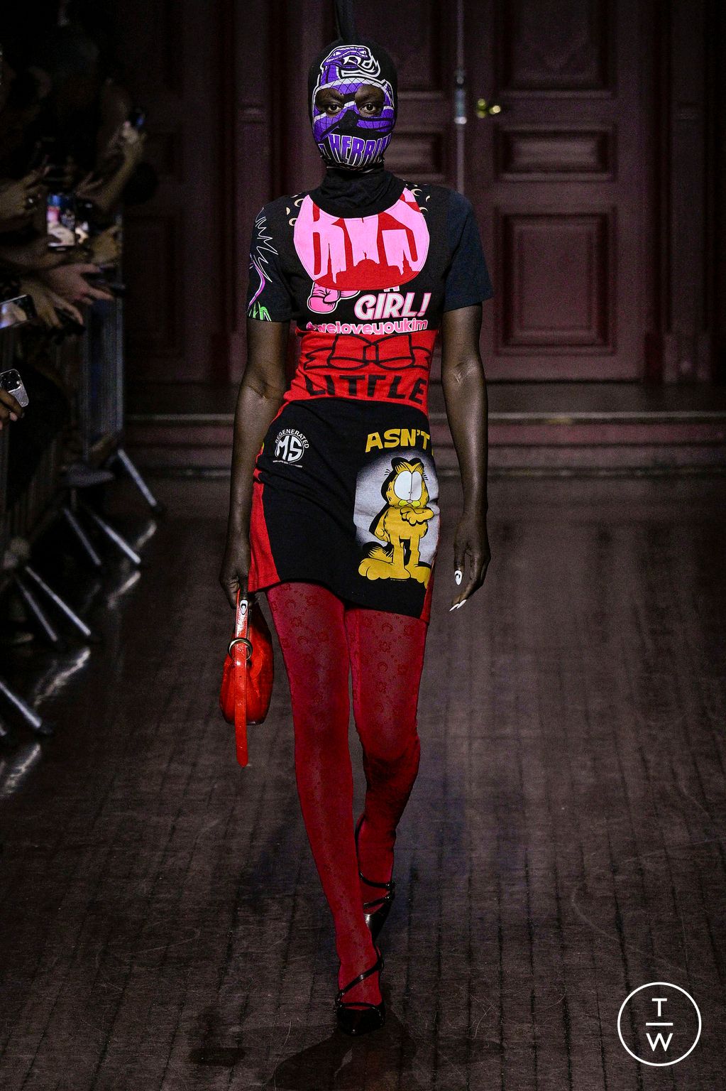 Fashion Week Paris Spring/Summer 2024 look 5 from the Marine Serre collection menswear