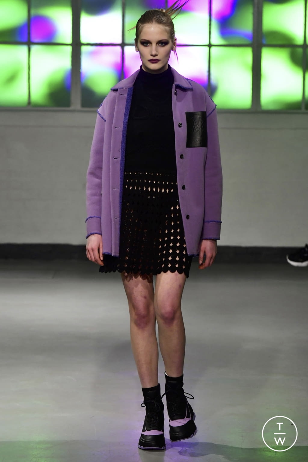 Fashion Week London Fall/Winter 2022 look 9 from the Mark Fast collection womenswear