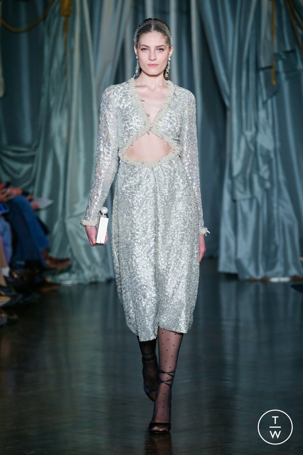 Fashion Week New York Fall/Winter 2022 look 13 from the Markarian collection womenswear