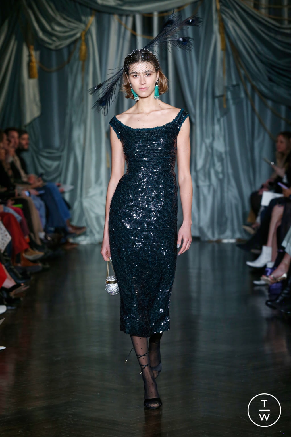 Fashion Week New York Fall/Winter 2022 look 14 from the Markarian collection womenswear