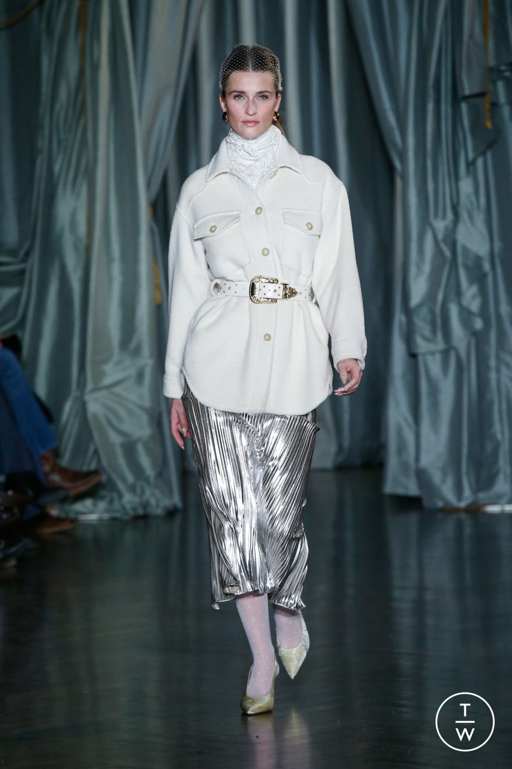 Fashion Week New York Fall/Winter 2022 look 20 from the Markarian collection 女装