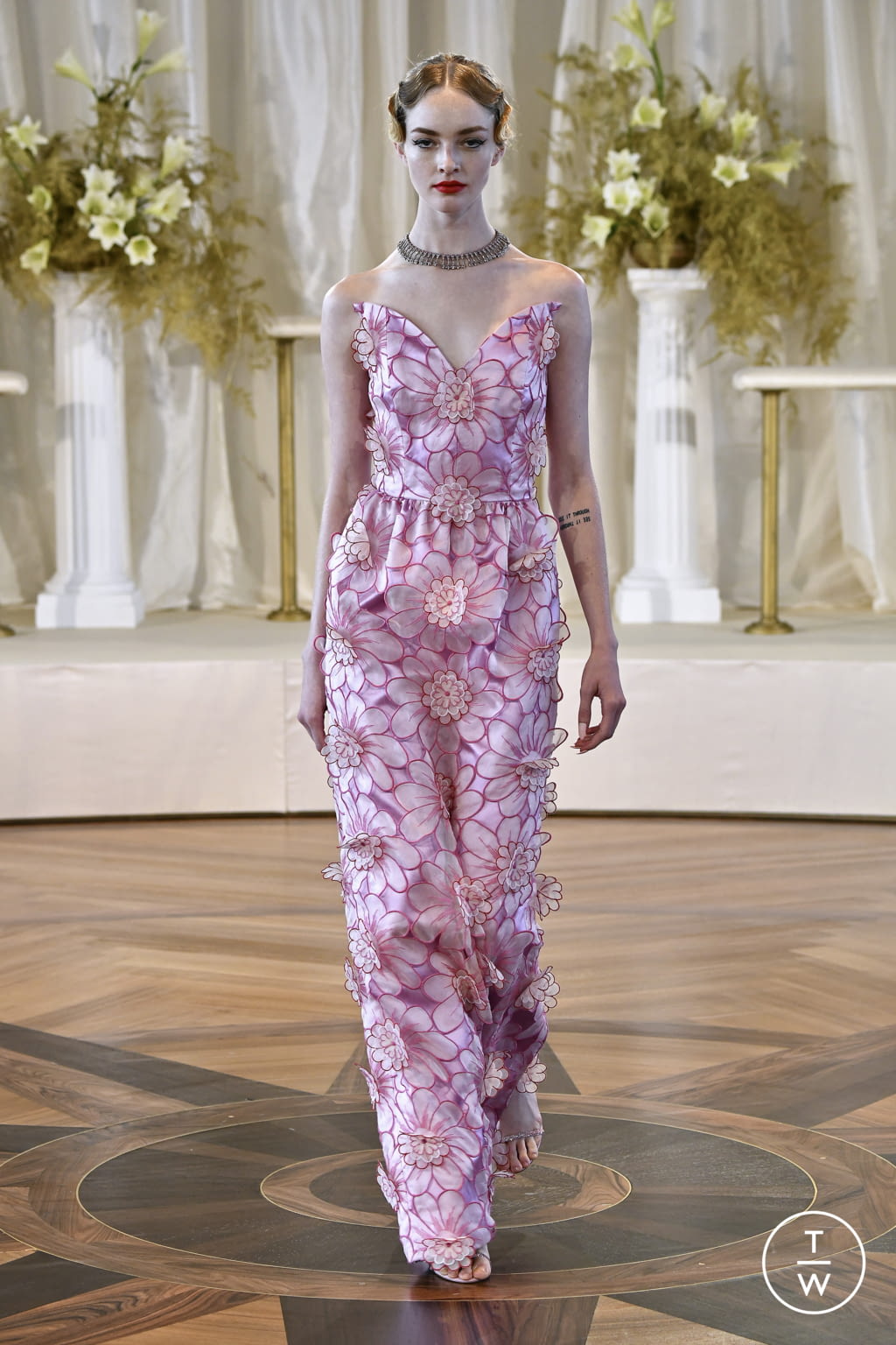 Fashion Week New York Spring/Summer 2022 look 11 from the Markarian collection womenswear