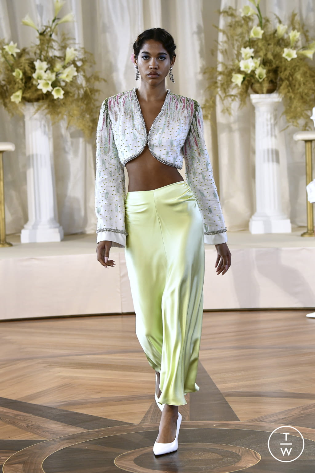 Fashion Week New York Spring/Summer 2022 look 21 from the Markarian collection womenswear
