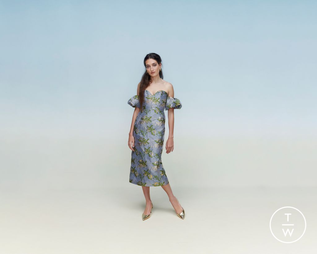 Fashion Week New York Pre-Fall 2023 look 14 from the Markarian collection womenswear