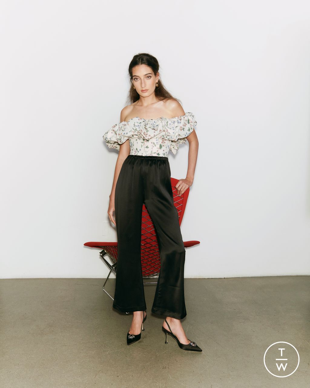 Fashion Week New York Pre-Fall 2023 look 32 from the Markarian collection womenswear