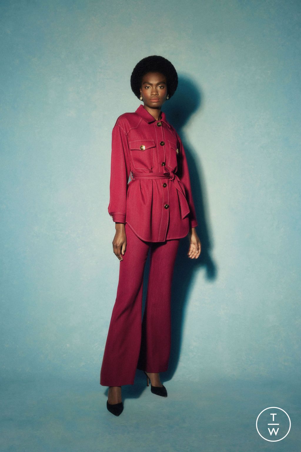 Fashion Week New York Resort 2023 look 11 de la collection Markarian womenswear