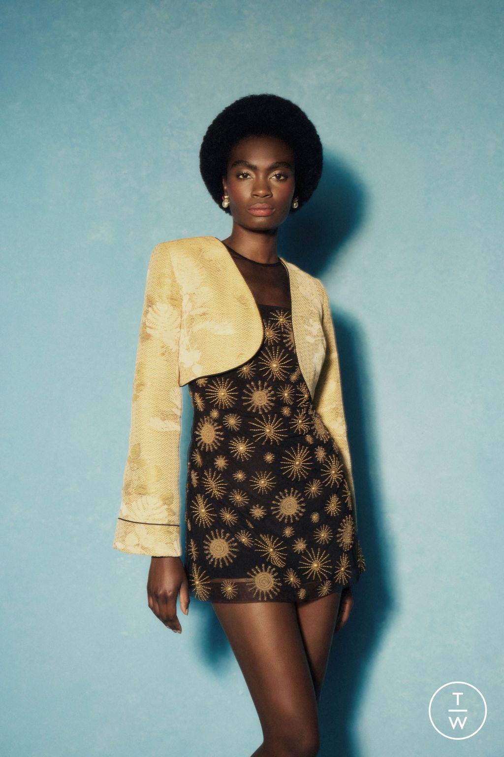 Fashion Week New York Resort 2023 look 15 de la collection Markarian womenswear