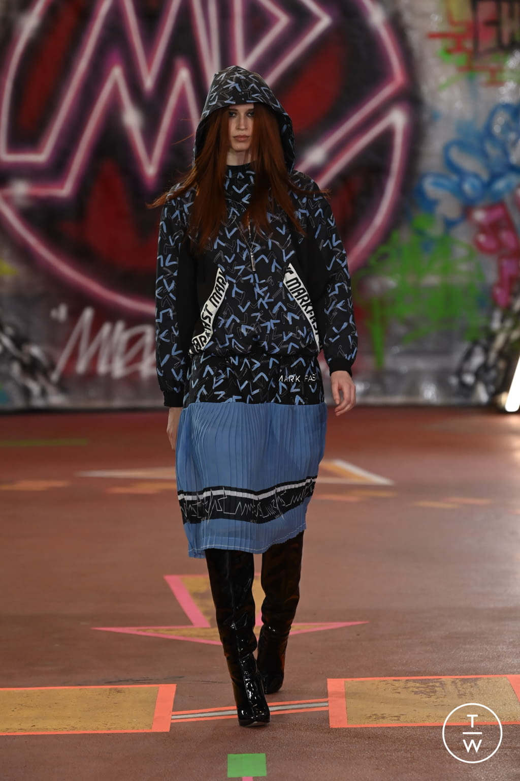 Fashion Week London Spring/Summer 2022 look 6 from the Mark Fast collection womenswear