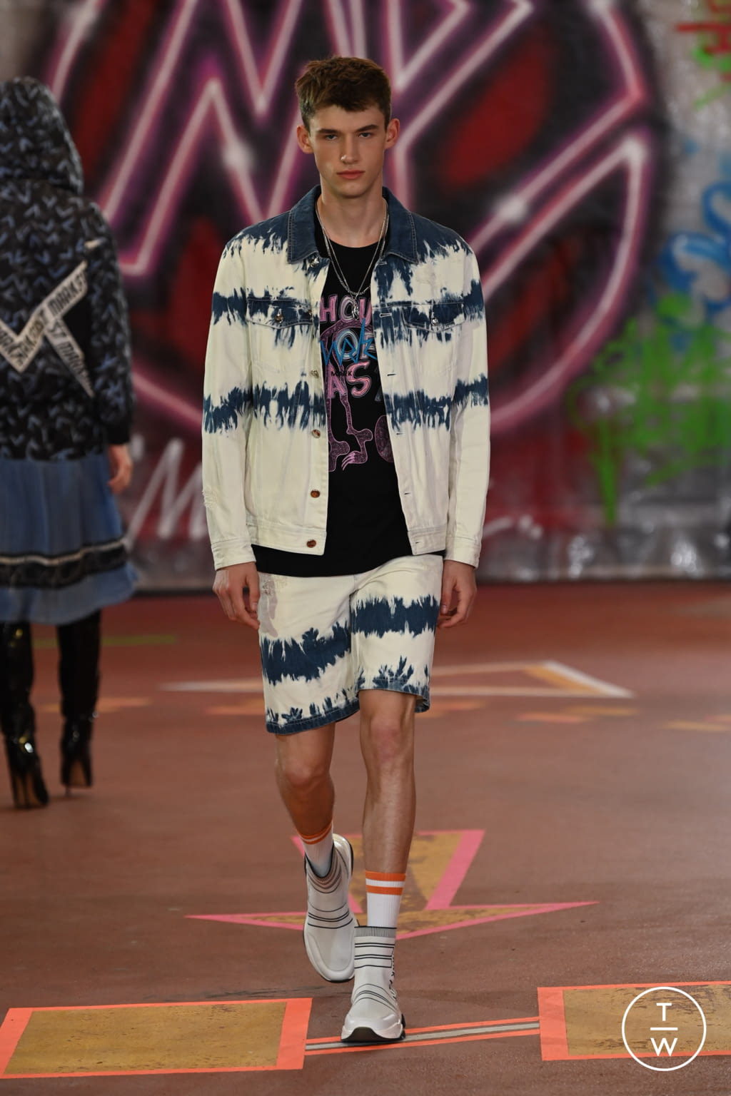 Fashion Week London Spring/Summer 2022 look 7 de la collection Mark Fast womenswear