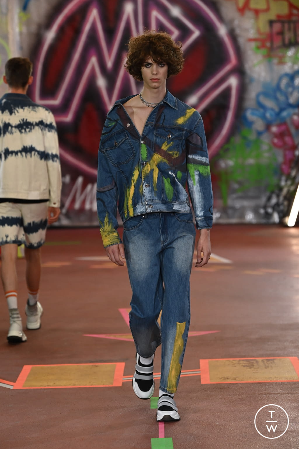 Fashion Week London Spring/Summer 2022 look 8 from the Mark Fast collection womenswear