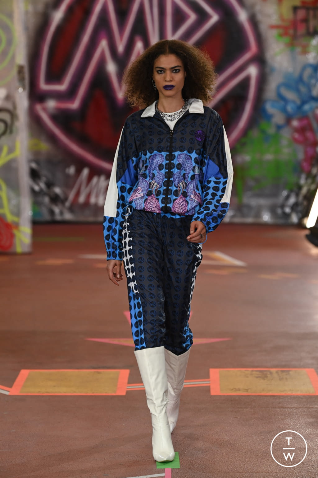 Fashion Week London Spring/Summer 2022 look 29 from the Mark Fast collection 女装
