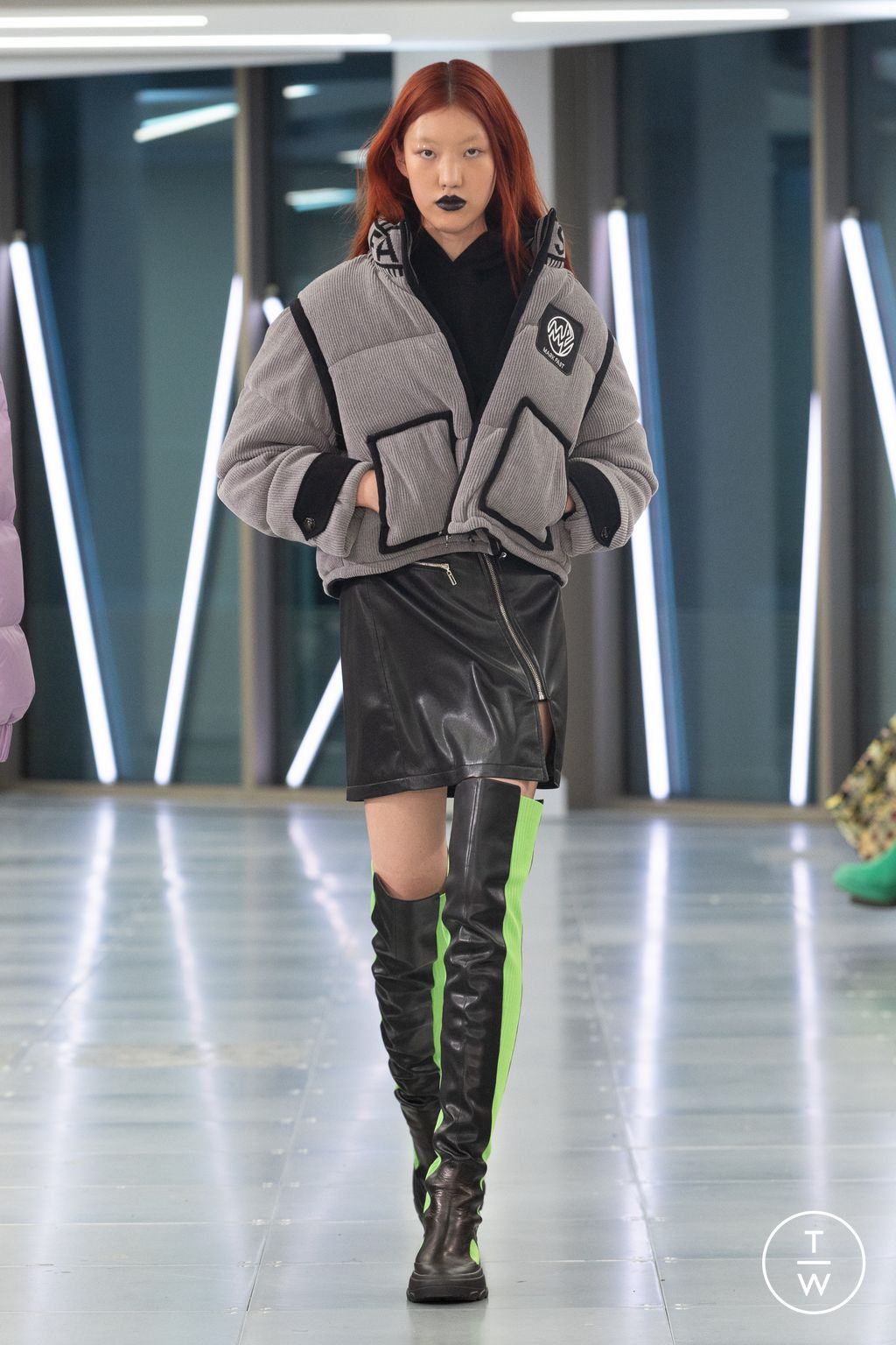 Fashion Week London Fall/Winter 2023 look 48 from the Mark Fast collection 女装