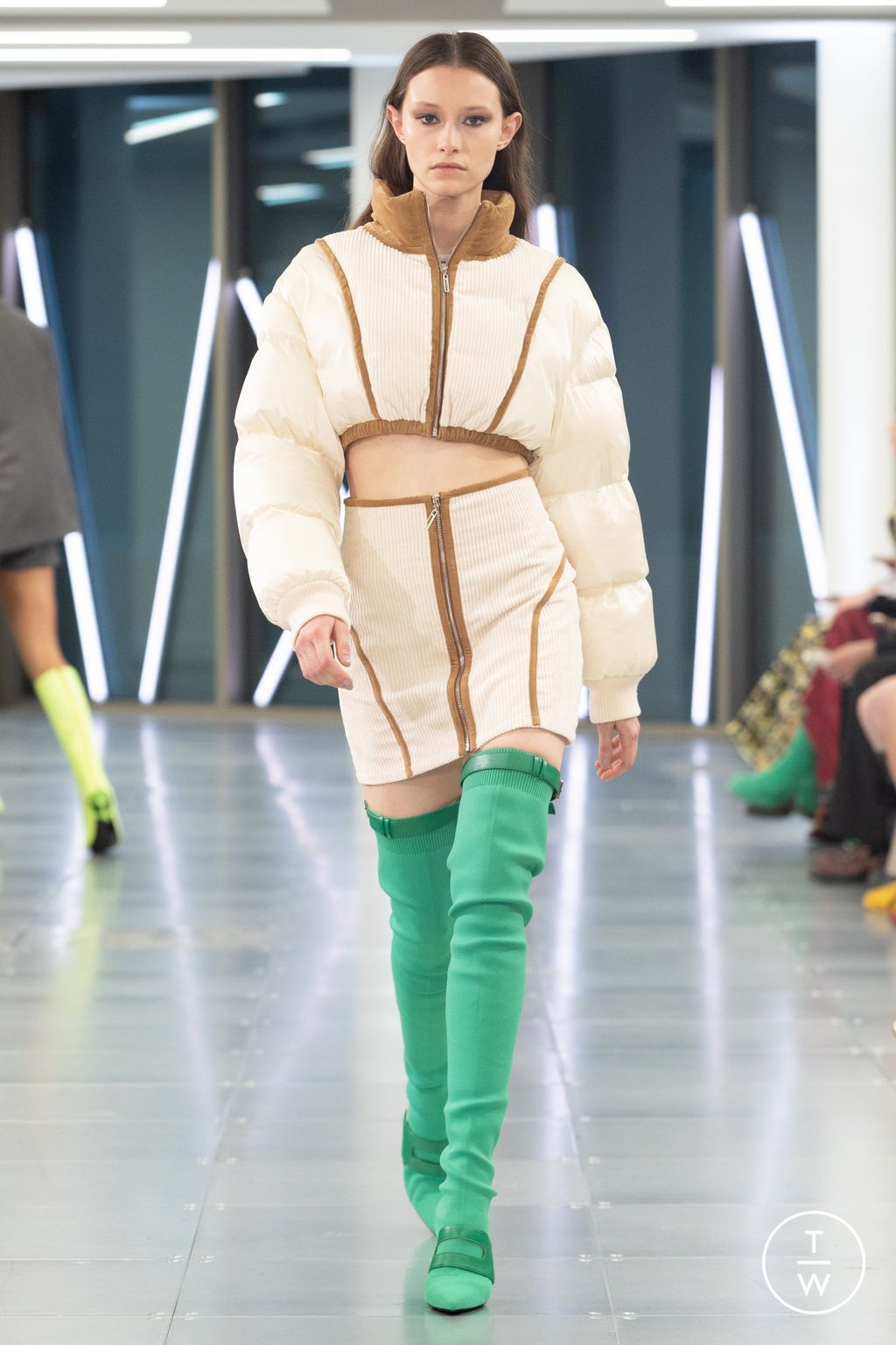 Fashion Week London Fall/Winter 2023 look 52 from the Mark Fast collection 女装