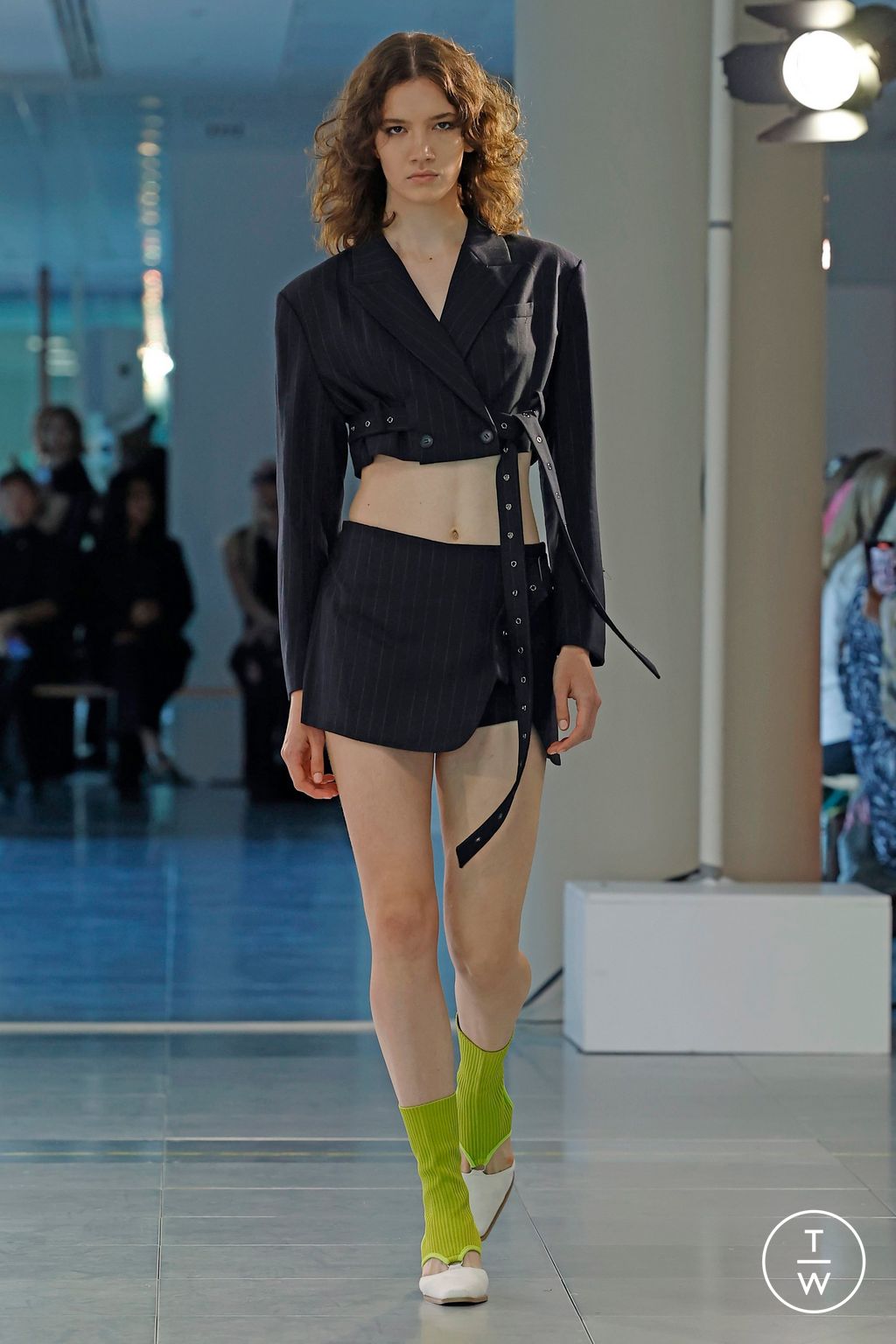Fashion Week London Spring/Summer 2024 look 15 from the Mark Fast collection womenswear