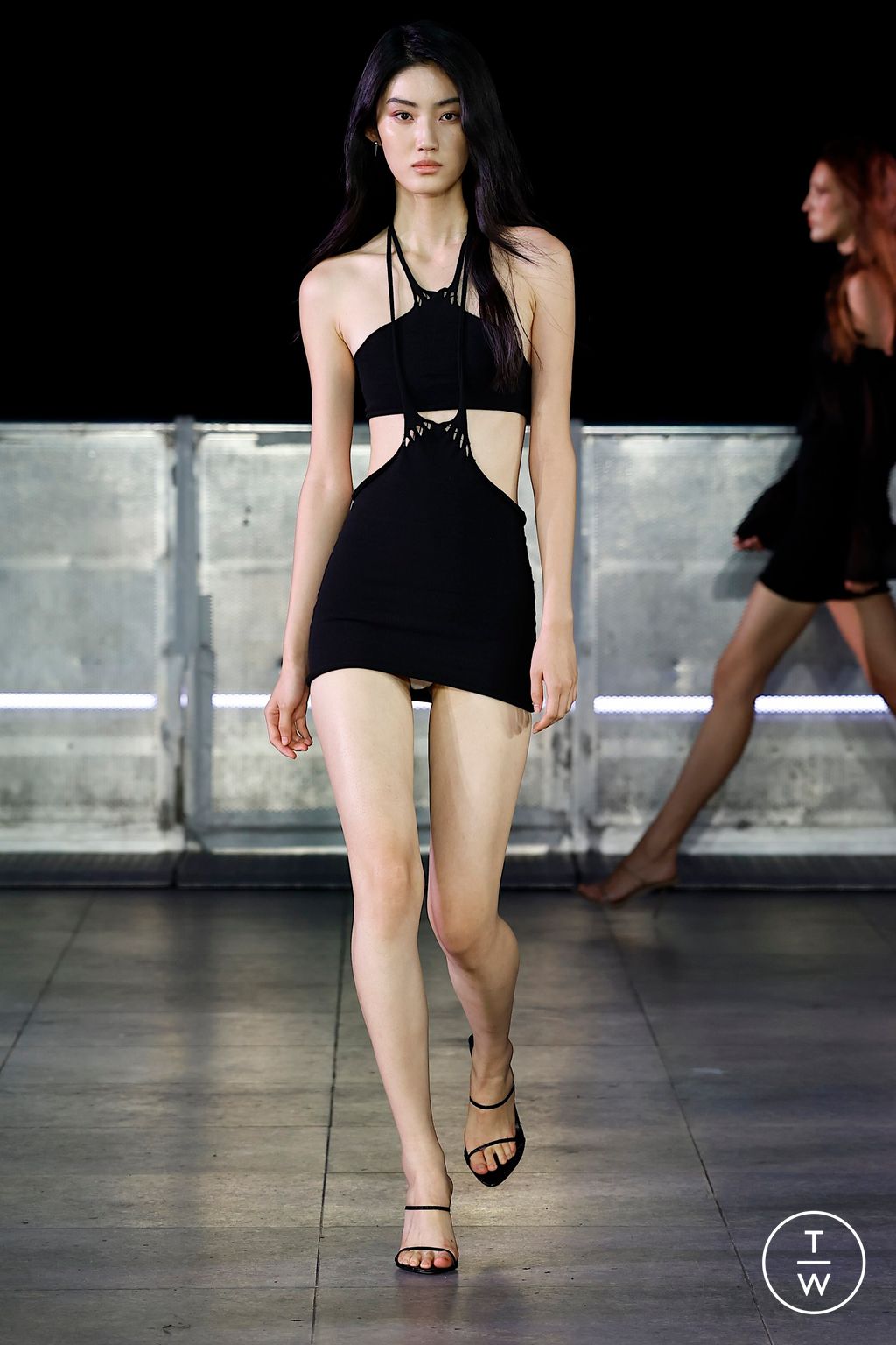 Fashion Week London Spring/Summer 2026 look 2 from the Mark Fast collection womenswear