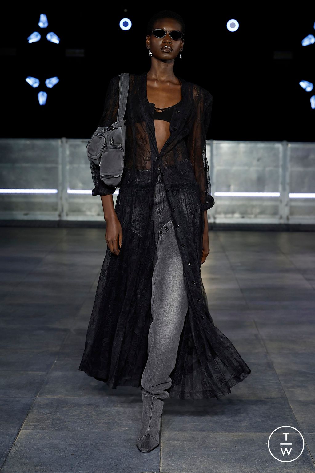 Fashion Week London Spring/Summer 2026 look 6 from the Mark Fast collection womenswear