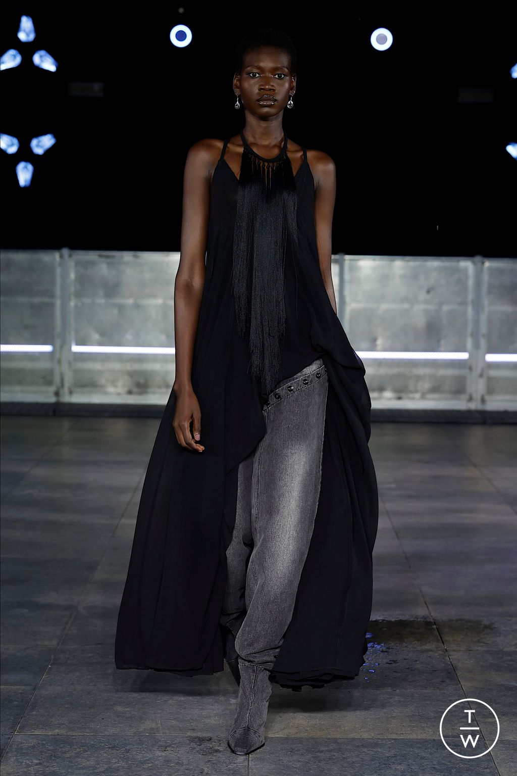 Fashion Week London Spring/Summer 2026 look 35 from the Mark Fast collection womenswear