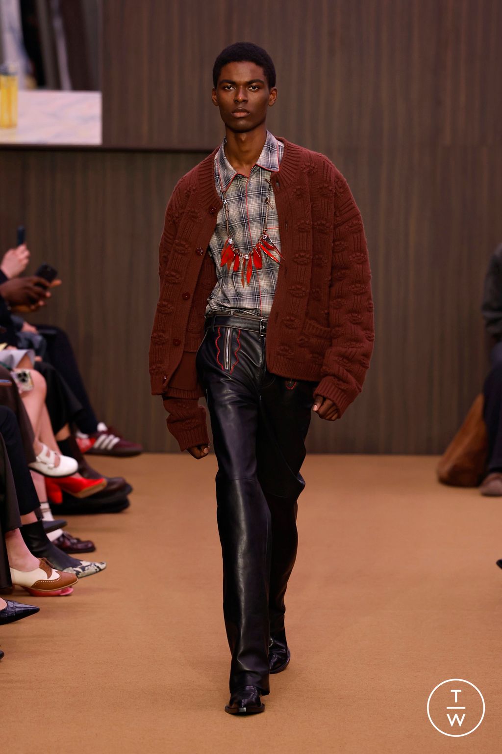 Fashion Week Milan Fall/Winter 2026 look 5 from the Marni collection 女装