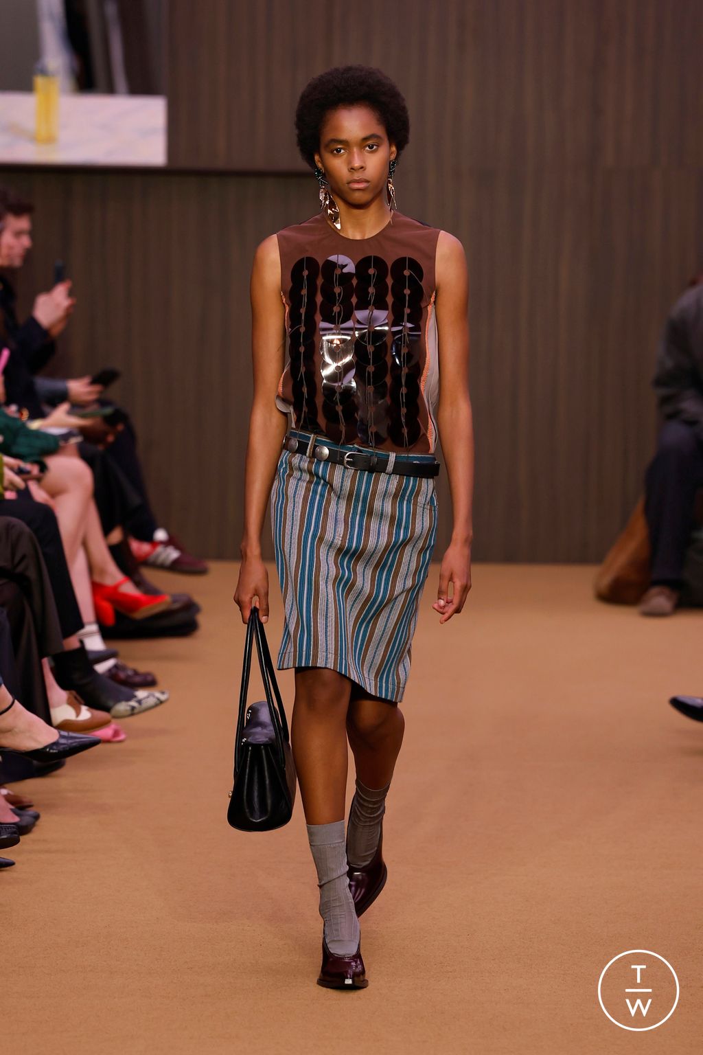 Fashion Week Milan Fall/Winter 2026 look 8 from the Marni collection womenswear